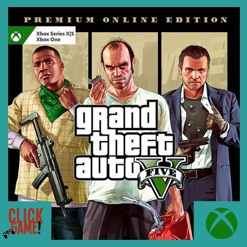 Sale GTA 5 / Grand Theft Auto V Premium Online Edition - Xbox One Series X | S Original Game