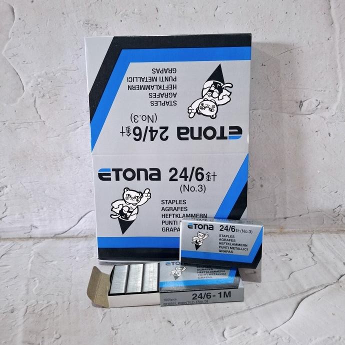 

isi staples etona 24/6 by Radhiant official