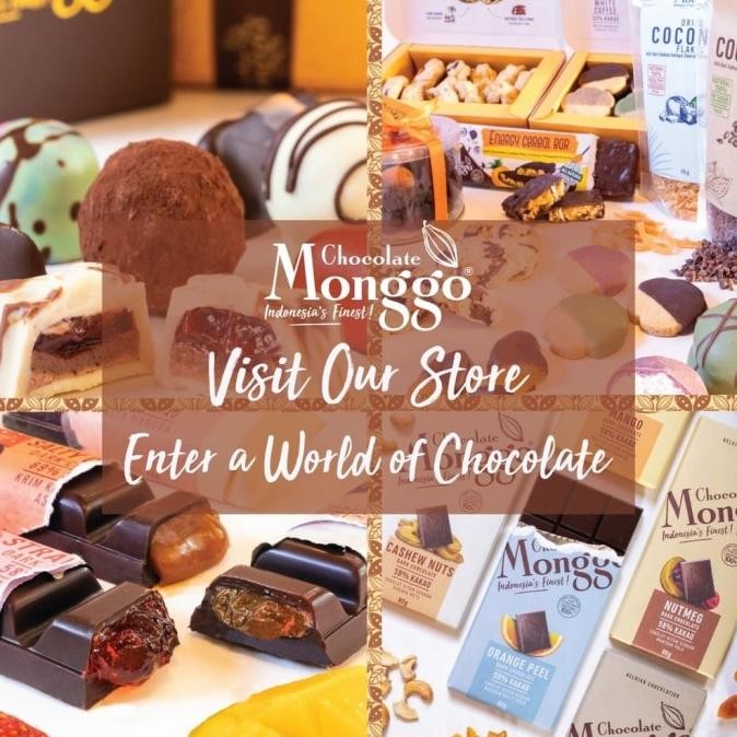 

Grosir Gift Box Batik Cokelat 10X40Gr | Chocolate Monggo I Coklat Kado Sehat