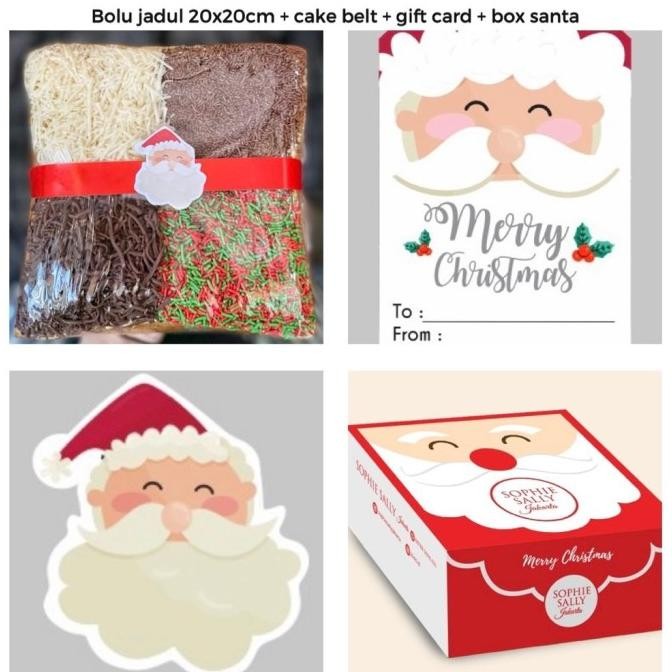 

Murah Bolu Jadul / Sponge Cake Christmas Edition / Hampers Paket Natal 2020