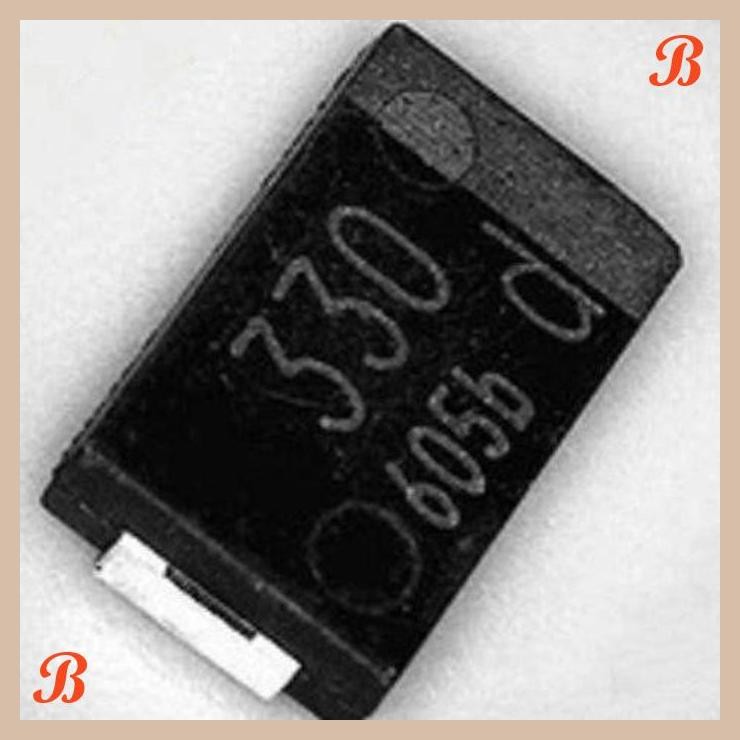 [SRE] 330 UF 330uf 337 337J 6,3V 6V Kapasitor Tantalum Type D 7343 SMD Tokin