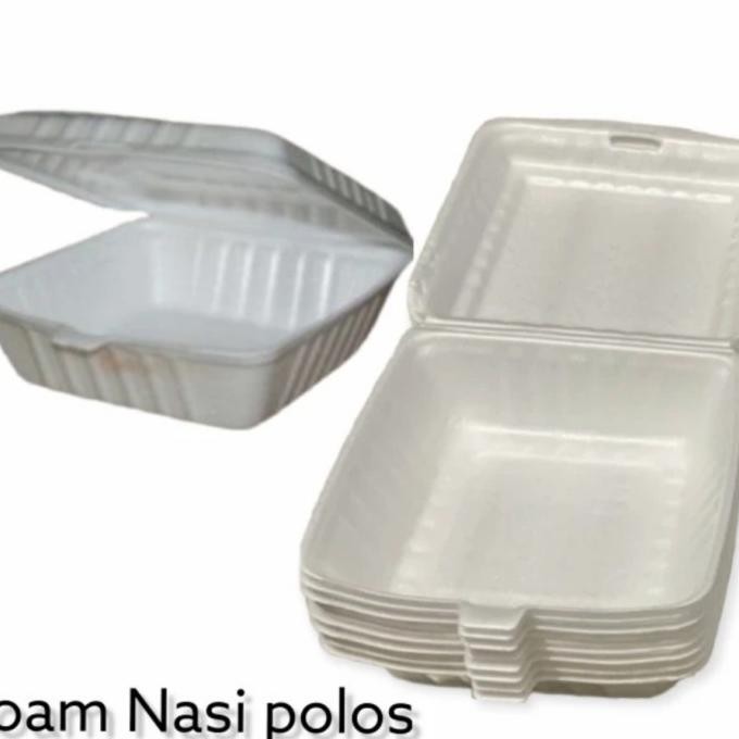 

Foam Nasi Polos / Foam 3Polos / Stryrofoam Terlaris