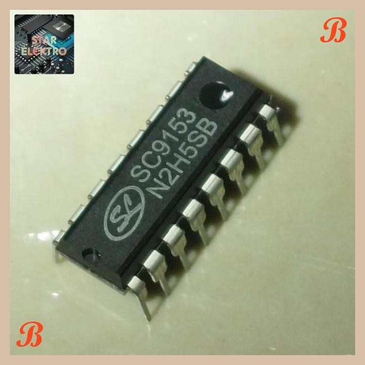 [SRE] SC9153 Dip-16 SC 9153 IC Stereo Digital Volume Control SiLan