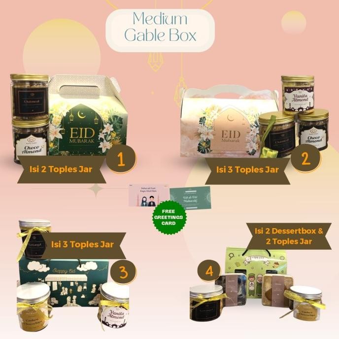 

Paket Hampers Medium Gable Box Spesial Lebaran Idul Fitri