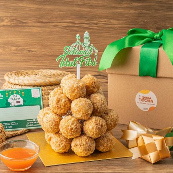 

Murah Hampers/Parcel Lebaran Chicken Ball Cake