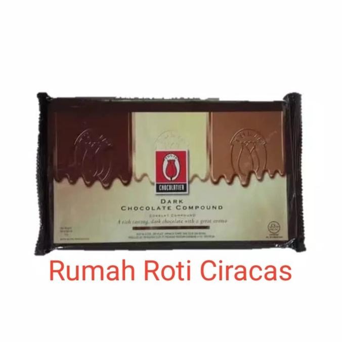 

TERSEDIA TULIP DARK CHOCOLATE 500GR REPACK COMPOUND COKLAT BATANG CHOCO KG