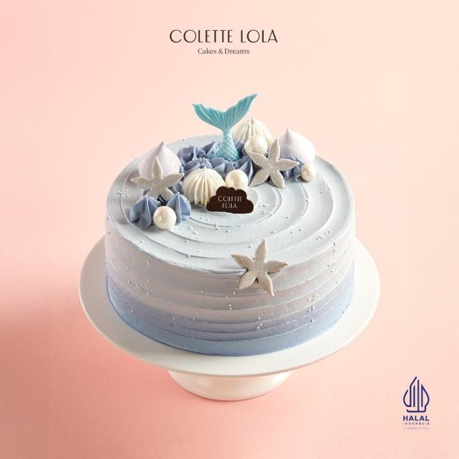 

Grosir Kue / Cake Colette Lola Mermaid - Round 20Cm