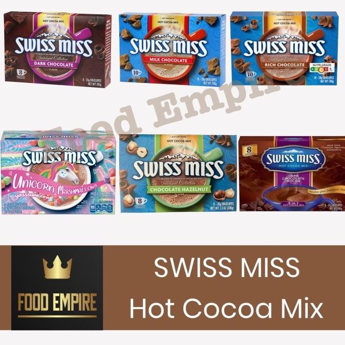 

TERSEDIA SWISS MISS Hot Cocoa Mix | 3 in 1 Milk Chocolate Powder