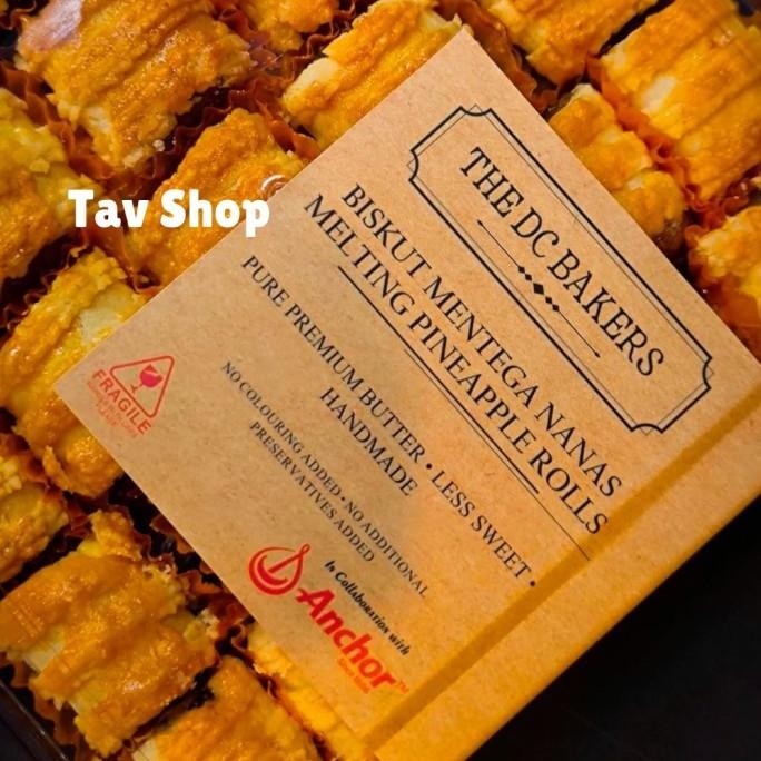 

Grosir The Dc Bakers Nastar Malaysia Premium [Less Sweet Less Sugar] (With Anchor Butter) Pineapple Tart