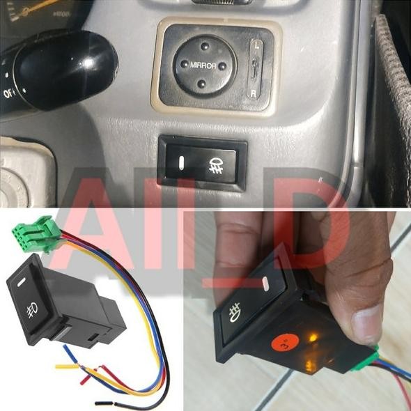 Saklar Lampu Tambahan - TOYOTA KIJANG SUPER - G - LGX - LSX - SGX - SSX - KRISTA - GRAND EXTRA - KAP