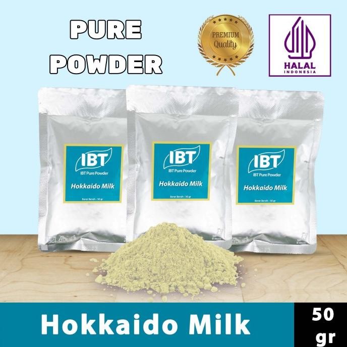 

TERSEDIA Pure Hokkaido Milk Powder Murni Bubuk Import Makanan Kue 50 gr