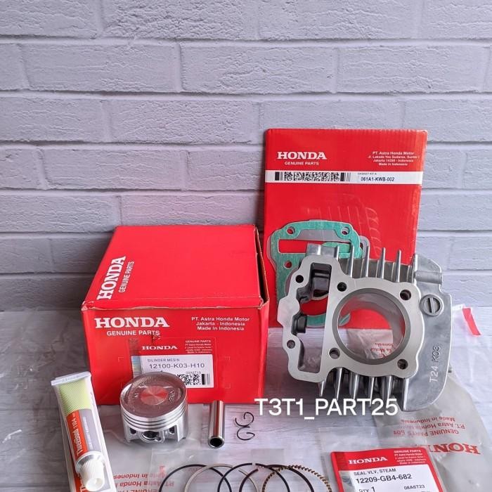 Blok Seher Set Honda (K03)Revo Injeksi/Revo Fit Injeksi -Topset+Lem Original Dan Terpercaya