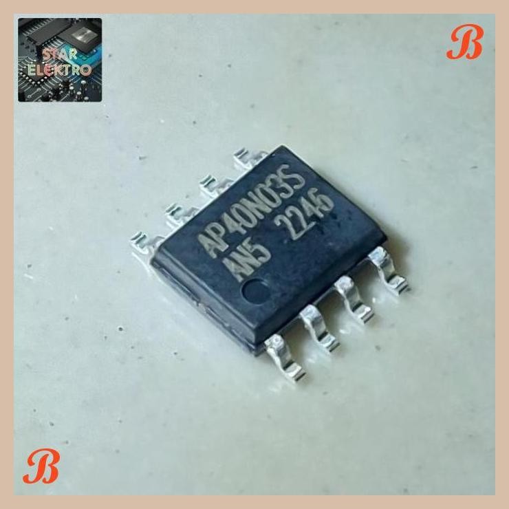 [SRE] AP40N03S Sop-8 SMD AP40N03 AP 40N03S 40N03 Advanced Power APEC IC N-Channel Mosfet 40A 30V 1.5