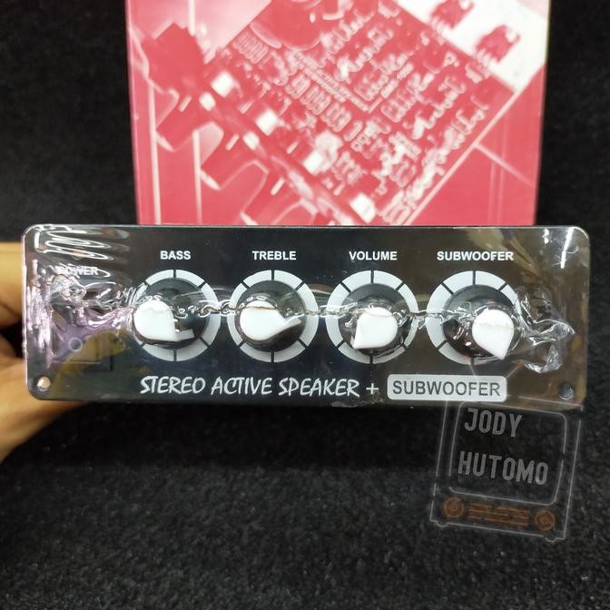 Kit Power Amplifier Speaker Aktif Dms-1050 Streo Plus Subwoofer Aktif Original