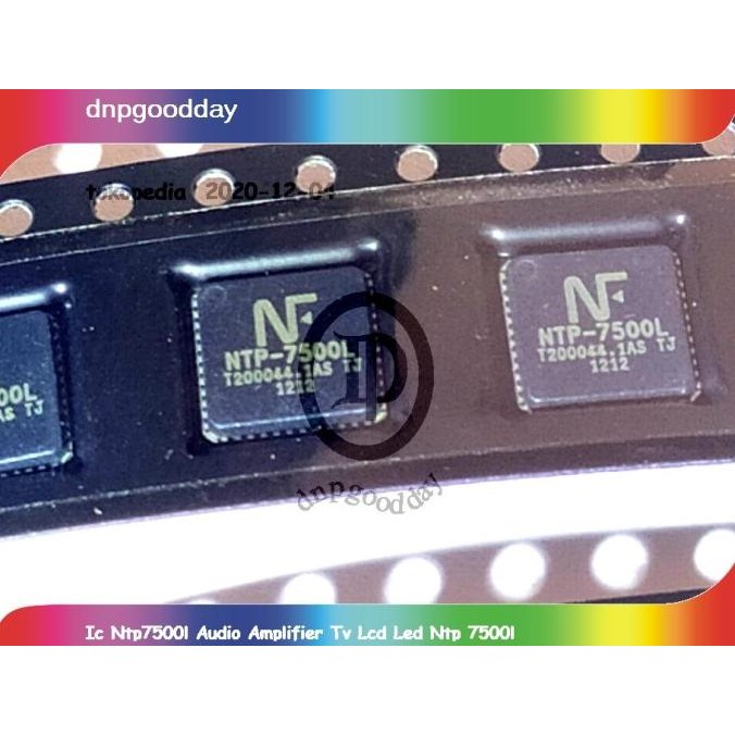 Ic Ntp7500L Audio Amplifier Tv Lcd Led Ntp 7500L Original