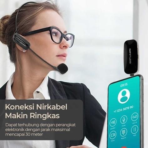 Mic Imam Wireless 1 Bando Wireless Connect Amplifier Toa Original