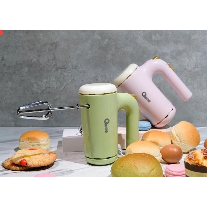 Baru OXONE HAND MIXER OX-203 PINK MATCHA