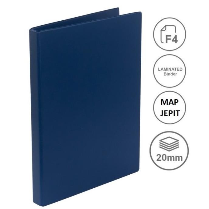 

Bantex Binder A4 / Binder Folio F4 - Binder Clip Punchless murah