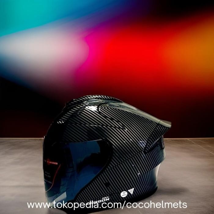 open face 2025 new helm carbon double visor dewasa mrx carbon XL equss carbon pria dwasa wanita heln