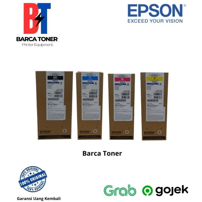 Tinta EPSON T01C Standard Tinta printer Epson WF C579R 579R Original