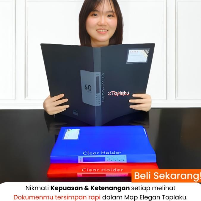 

Clear Holder Map Dokumen BESAR ANTI AIR F4 File Keeper Document Ijazah Tempat Berkas Display Book A4 murah