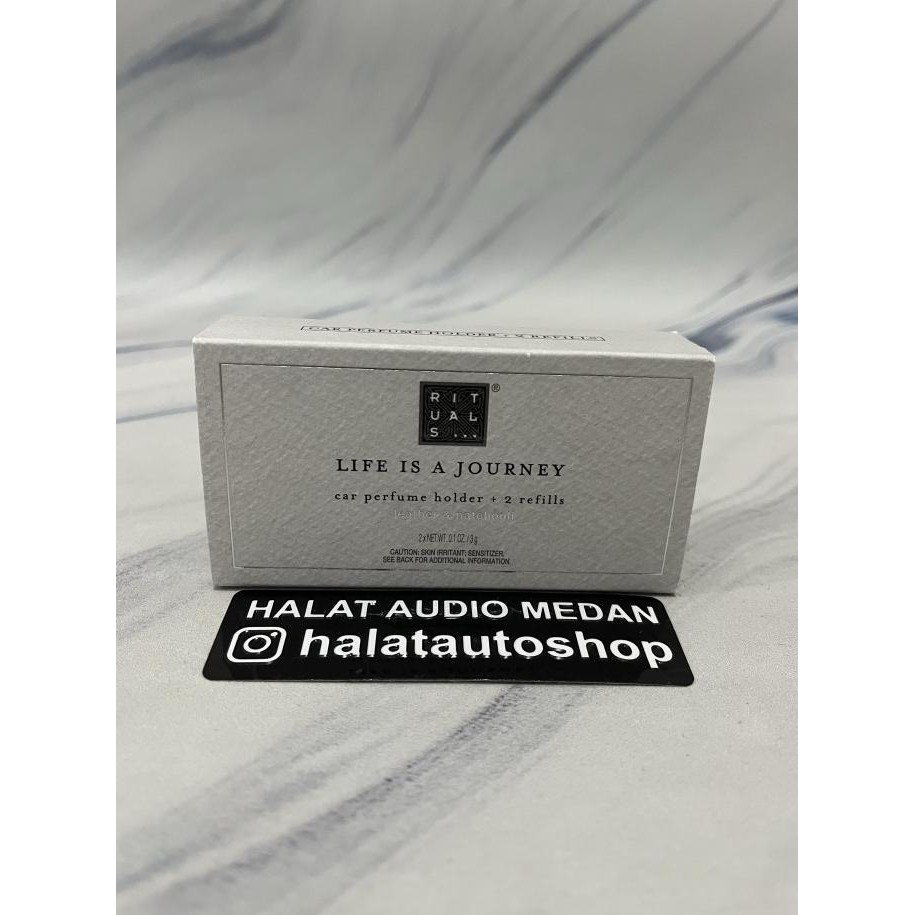 BEBAS ONGKIR - Rituals Sport Car Perfume Diffuser Leather & Patchouli / Parfum Mobil