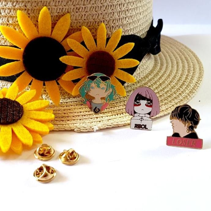 new  REOL Enamel Pin murah