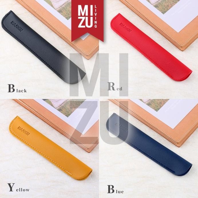 

MAJOHN Vegan Leather Pen Sleeve Case Fountain Pen Protector Tempat Pen murah