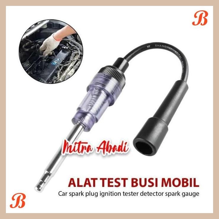 [MRA] Alat Tes Busi Mobil / Alat Penguji Busi / Tester Pengapian Koil Busi / Car Spark Plug In-line 