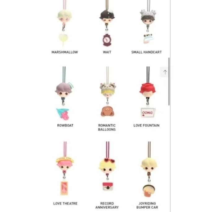 

[ORI NEW] PopMart DIMOO Dating Lanyard / HACIPUPU CryBaby Lanyard Ori PopMart / Mijuan Slumber Party Lanyard murah