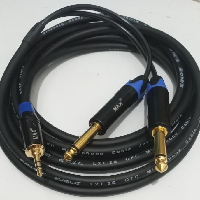 Baru Kabel Audio Jek hp leptop ke mixer 5 Meter