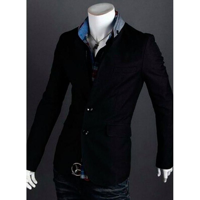new  BLACK COCO - Blazer Jas Casual Koko Jasko Model baru Pria Cowok Gaul murah