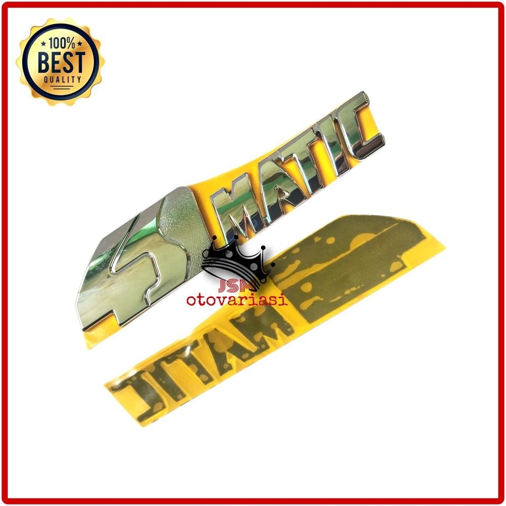 Emblem 4Matic Original Toyota/ Emblem Bagasi 4Matic Toyota Avanza/ Toyota Rush