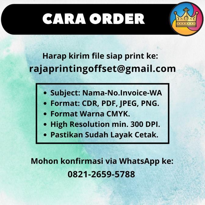 

CETAK Kartu Nama Name Card 2 Muka Art Paper AP 260 Gram Murah Plus Box murah