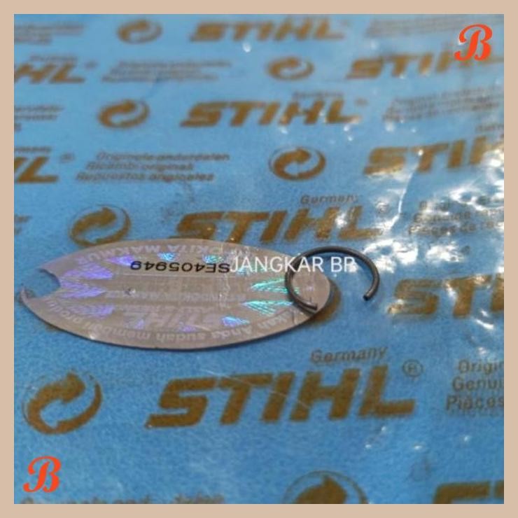 [JRB] ANTING ANTING CLIP PIN PISTON SNAP RING MS-170 MS-180 MS-250 STIHL ORI
