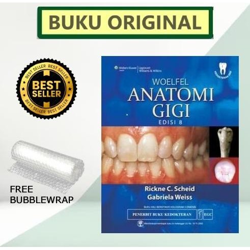 ORIGINAL Anatomi Gigi Edisi 8 - Woelfel