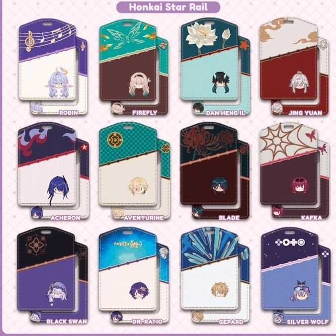 

Honkai Star Rail PU Card / Pass Holder (FREE plain Lanyard) murah