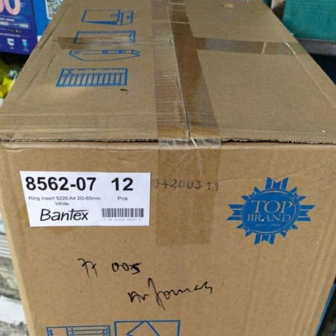

Bantex insert binder 8562 A4 ( 65mm / 2 D ) murah