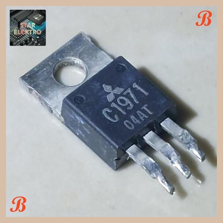 [SRE] C1971 Original Cabutan To-220 2SC1971 2SC 1971 Mitsubishi RF Power Transistor Silicon NPN Ampl