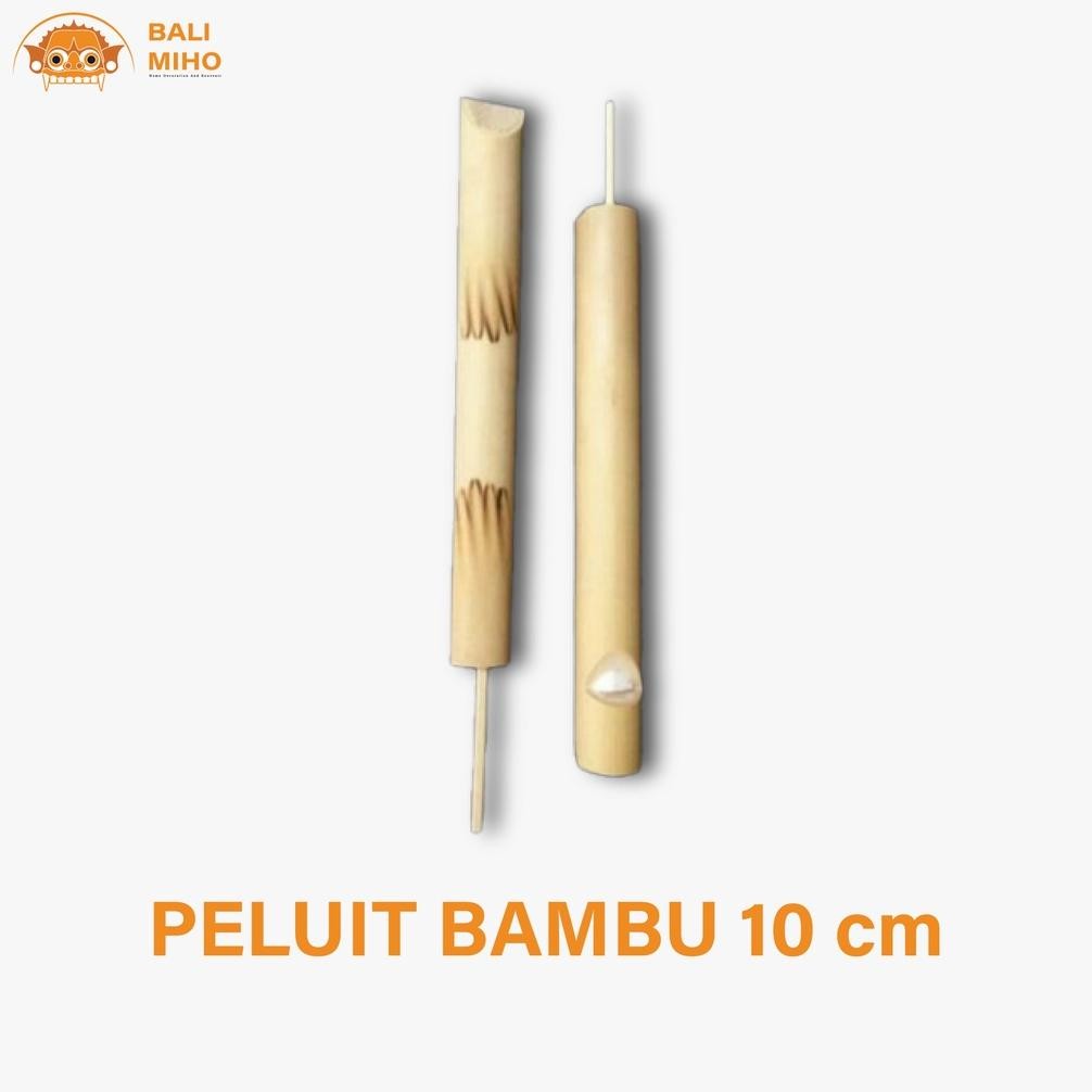 Living Suitan Bambu - Peluit Bambu - Suitan Unik - Mainan Tradisional - Mainan Daerah - Suitan - Pel