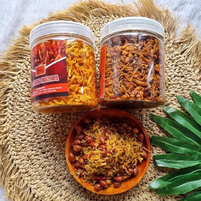 

Grosir Paket Bundling Teri Tempe 300Gr Dan Kentang Balado 200Gr Food Snack Pedas Manis