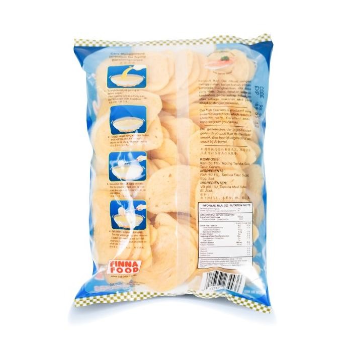 

Grosir Finna Oei Kerupuk Ikan 500Gr (Premium)