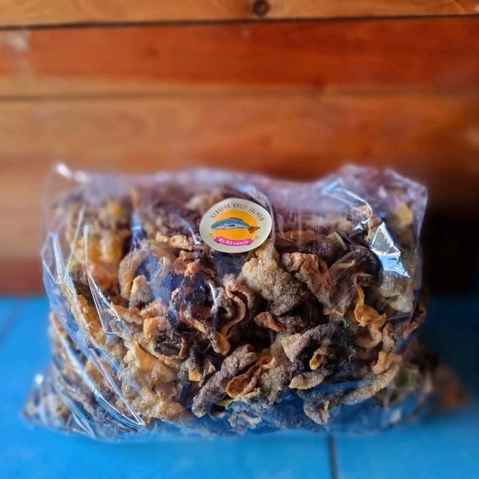 

Sale Kerupuk Kulit Ikan Salmon Original Cemilan Sehat, Crunchy 1Kg Keripik Kiloan