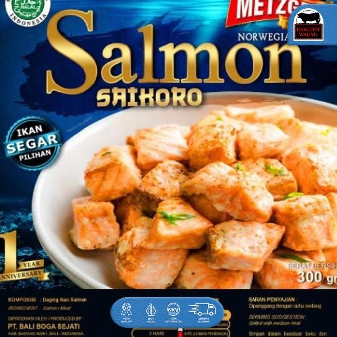 

Promo Norwegian Salmon Saikoro Cube 300Gr