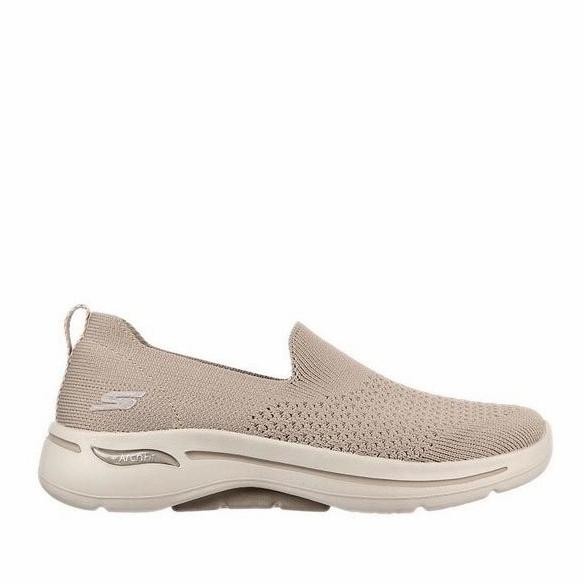 Skechers Gowalk Arch Fit Women's Walking Shoes - khaki