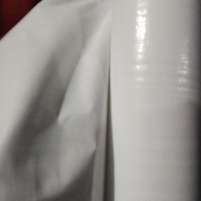 PREMIUM terpal plastik putih A5 roll (2x100m)