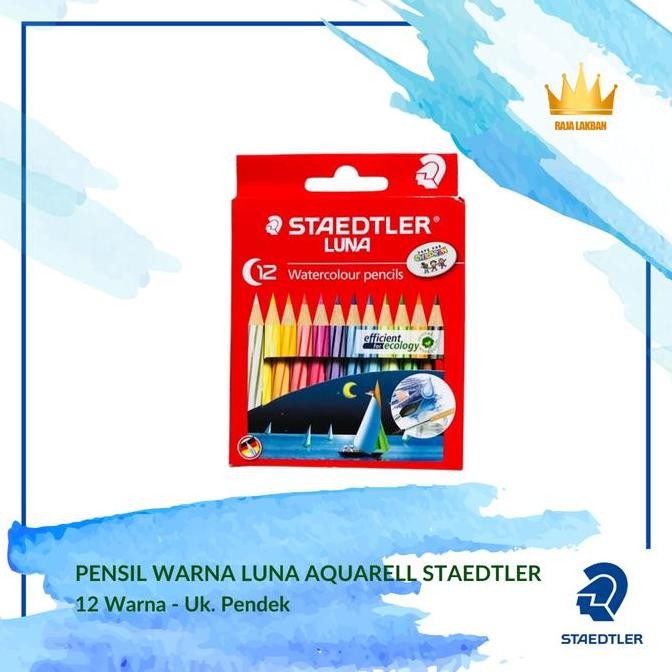 

Terbaru Pensil Warna Luna Aquarell Staedtler Pendek 12 Warna - Set
