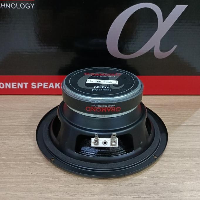 Speaker Midbass Gramond 6.5Inch Alpha 6M - Asli