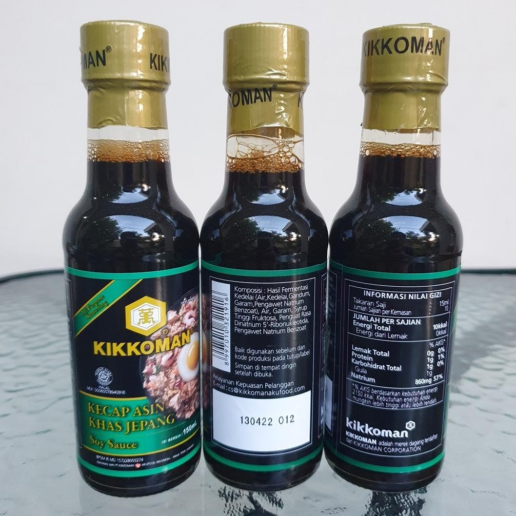 

Cod Kikkoman Kecap Asin Jepang Halal Shoyu Soy Sauce All Purpose Halal 150Ml Sushi Ramen Tsuyu Kc
