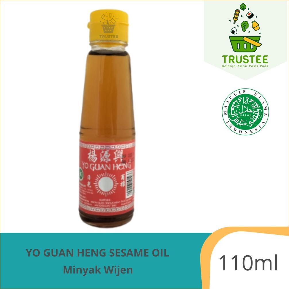

Azq-16 Yo Guan Heng Sesame Oil / Minyak Wijen Halal 110Ml